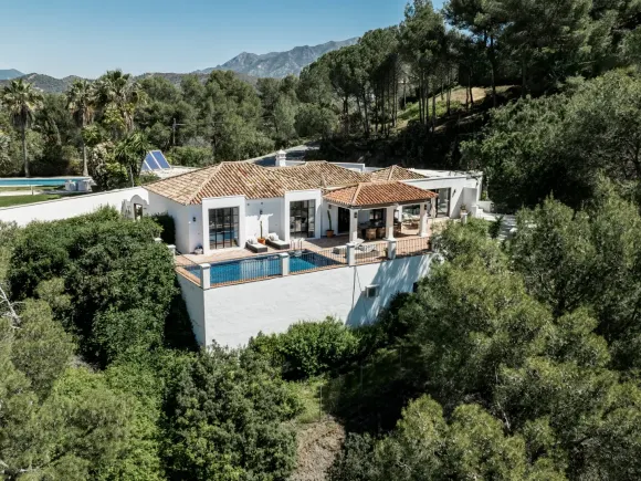 El Madroñal 1 - Charming villa immersed in forest with Sea Views in Benahavís